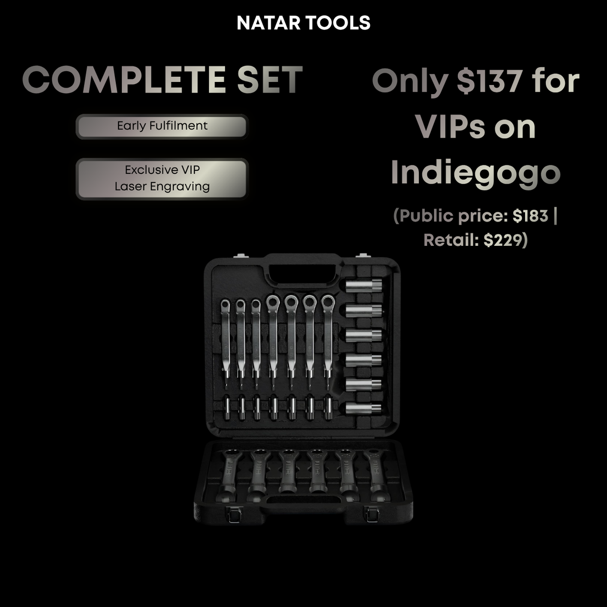 NATAR TOOLS — VIP Pre-Launch Reservation